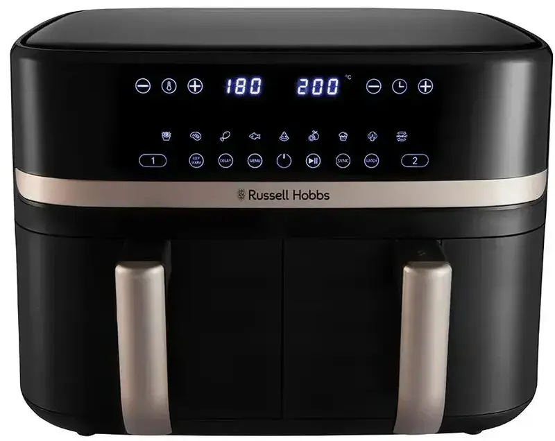 Мультипечь Russell Hobbs Satis Fry DualBaske 2800 Вт 27680-56 - фото - №2