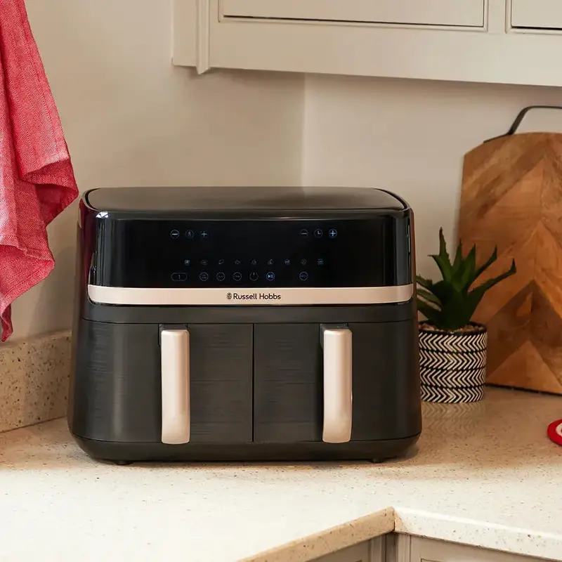 Мультипечь Russell Hobbs Satis Fry DualBaske 2800 Вт 27680-56 - фото - №9