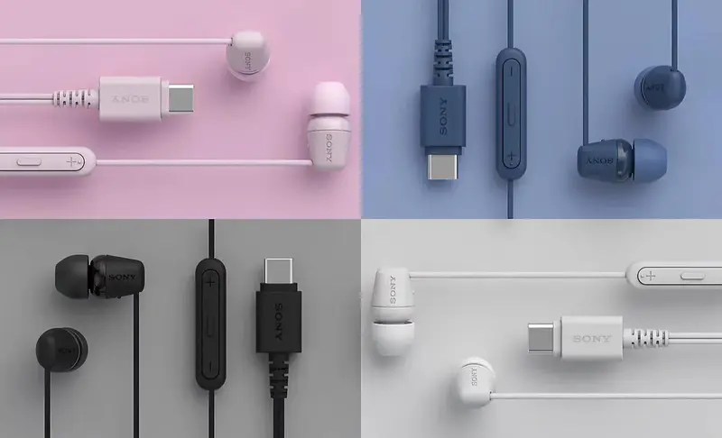 Навушники In-ear Sony IER-EX15C USB-C Pink - фото - №5