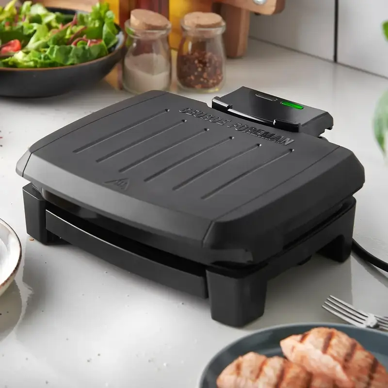 Гриль Russell Hobbs George Foreman прижимной Immersa Small 28300-56 - фото - №3