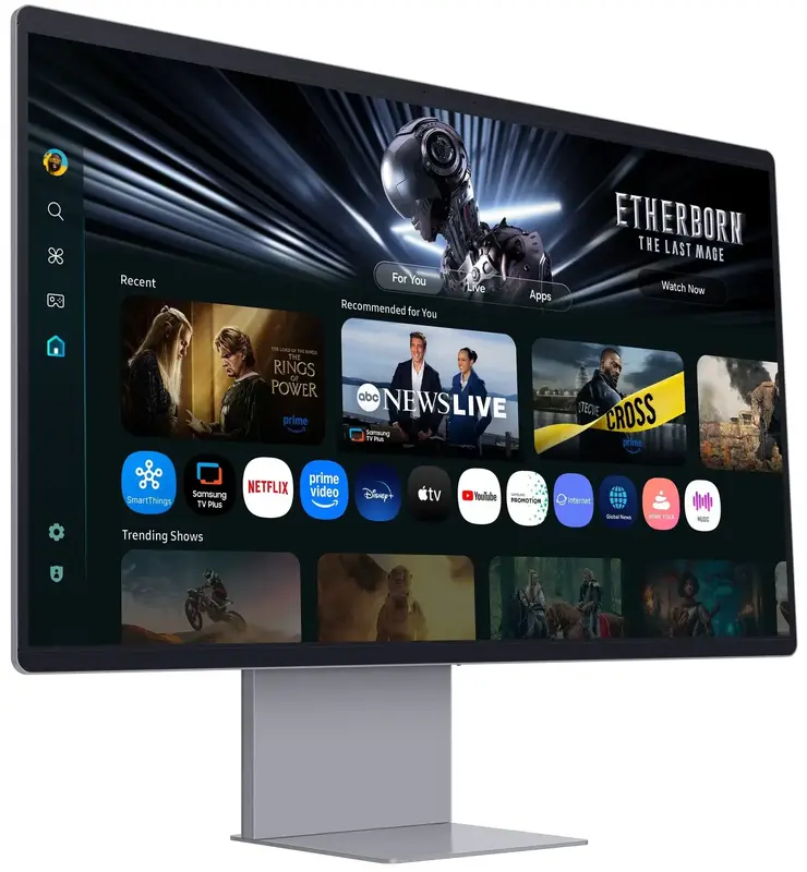 Монитор игровой Samsung Smart M9 OLED M90SF - фото - №12