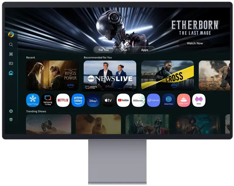 Монитор игровой Samsung Smart M9 OLED M90SF - фото - №11