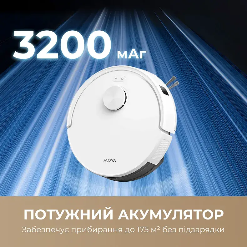 Робот-пилосос Mova E20s Pro Plus-EUA (RLE23SD) - фото - №6