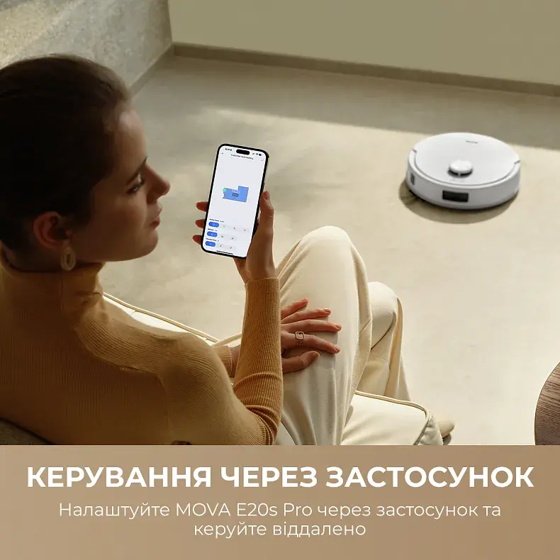 Робот-пилосос Mova E20s Pro Plus-EUA (RLE23SD) - фото - №7