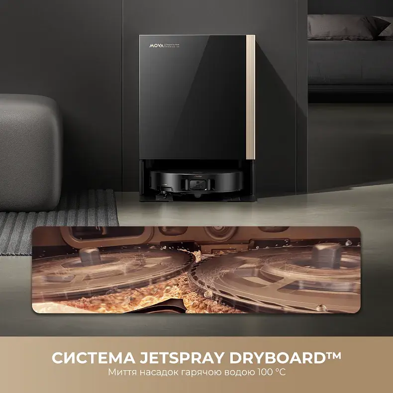 Робот-пилосос Mova 60 Black-EUA (RLV83LE) - фото - №6