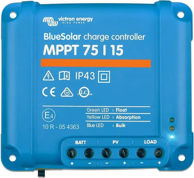 Контроллер заряда Victron Energy BlueSolar MPPT 75/15 (12/24-15A) - фото - №0
