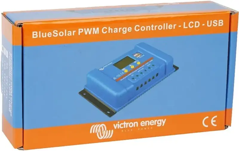 Контролер заряду Victron Energy BlueSolar PWM-LCD&USB 12/24V-30A (30A, 12/24В) - фото - №3