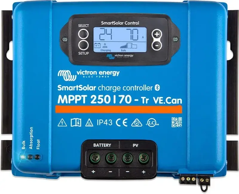Контролер заряду Victron Energy SmartSolar MPPT 250/70-TR VE.CAN - фото - №0