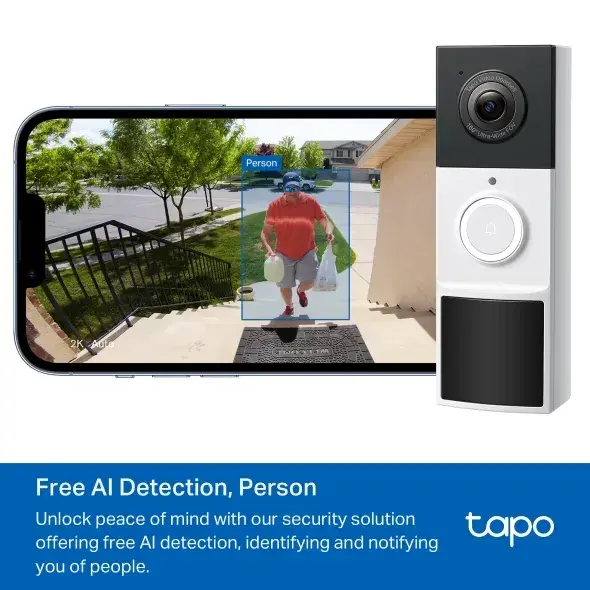 Розумний відеодзвінок TP-LINK TAPO D210 - фото - №2