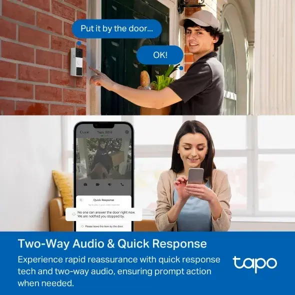 Розумний відеодзвінок TP-LINK TAPO D210 - фото - №5