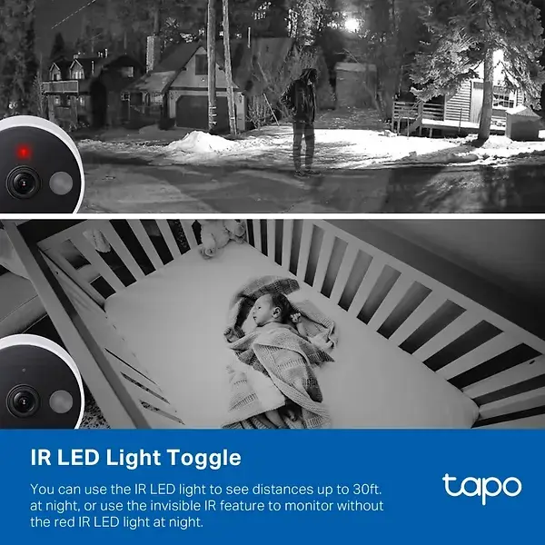 Панорамная домашняя WiFi камера TAPO C120 TP-LINK - фото - №7