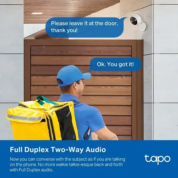 Панорамная домашняя WiFi камера TAPO C120 TP-LINK - фото - №6