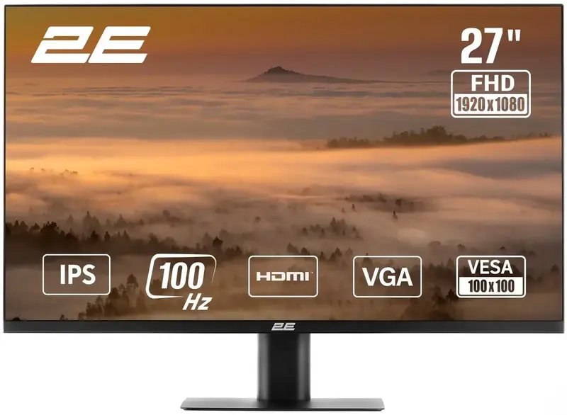 Монітор 2E 27" F2725B - фото - №0