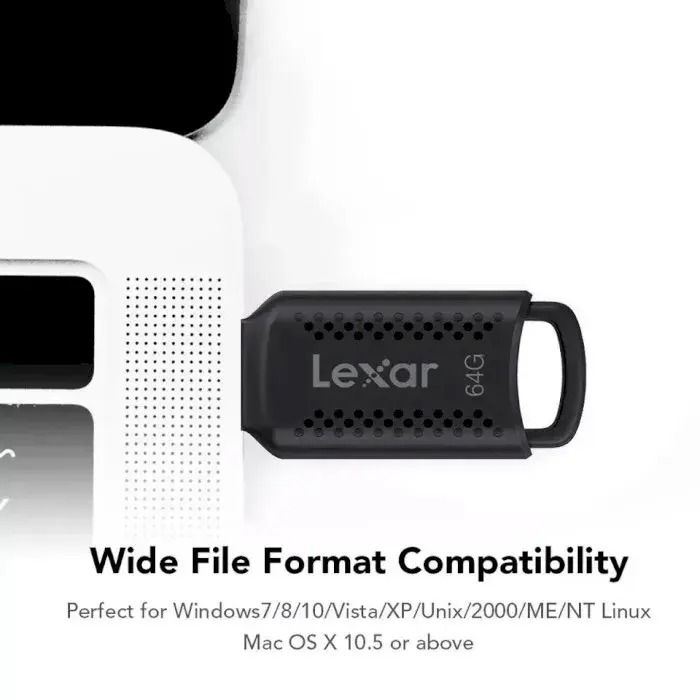 USB-Flash LEXAR USB3 64GB V400 LJDV400064G-BNBNG - фото - №5