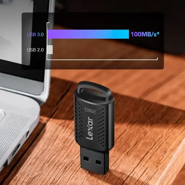 USB-Flash LEXAR USB3 256GB V400 LJDV400256G-BNBNG - фото - №4
