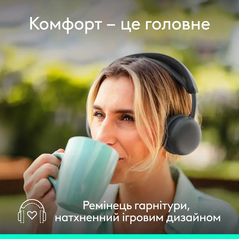 Гарнитура Logitech Zone Wireless 2 ES Headset graphite - фото - №6