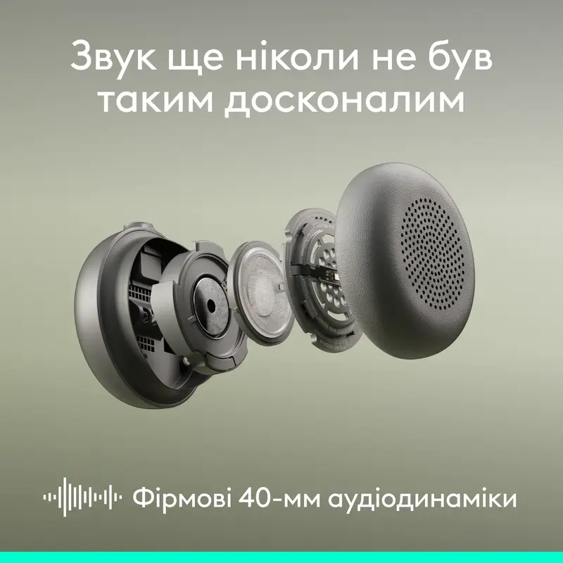 Гарнитура Logitech Zone Wireless 2 ES Headset off-white - фото - №2
