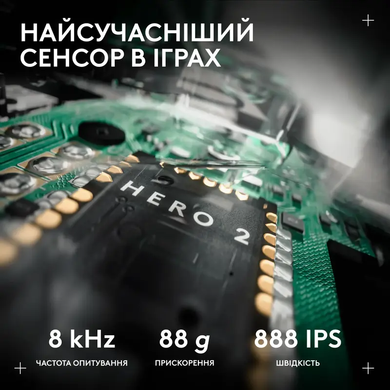 Ігрова миша Logitech G PRO X2 SUPERSTRIKE LIGHTSPEED white - фото - №9