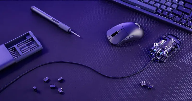 Мышь ASUS ROG Harpe Mini Core Black - фото - №9