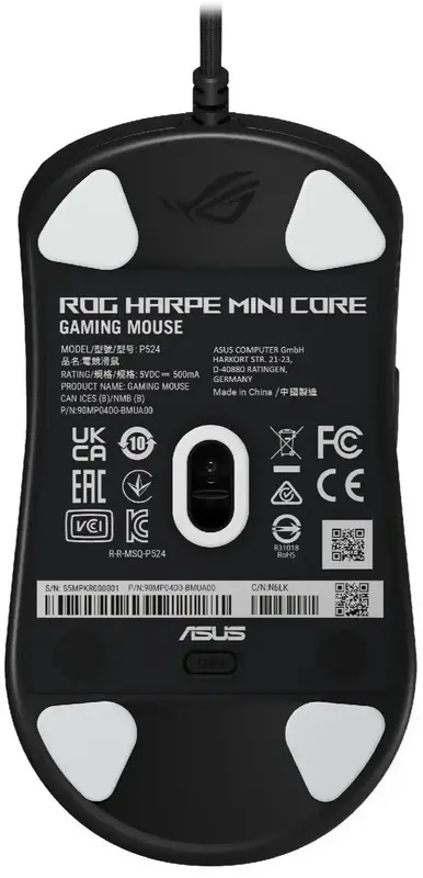 Мышь ASUS ROG Harpe Mini Core Black - фото - №6