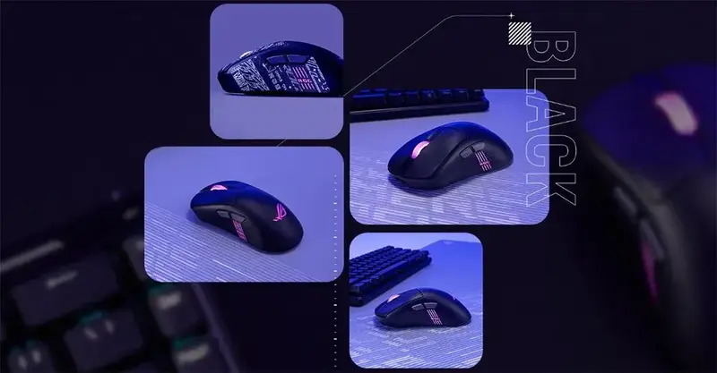Миша ASUS ROG Keris II Origin Black - фото - №12