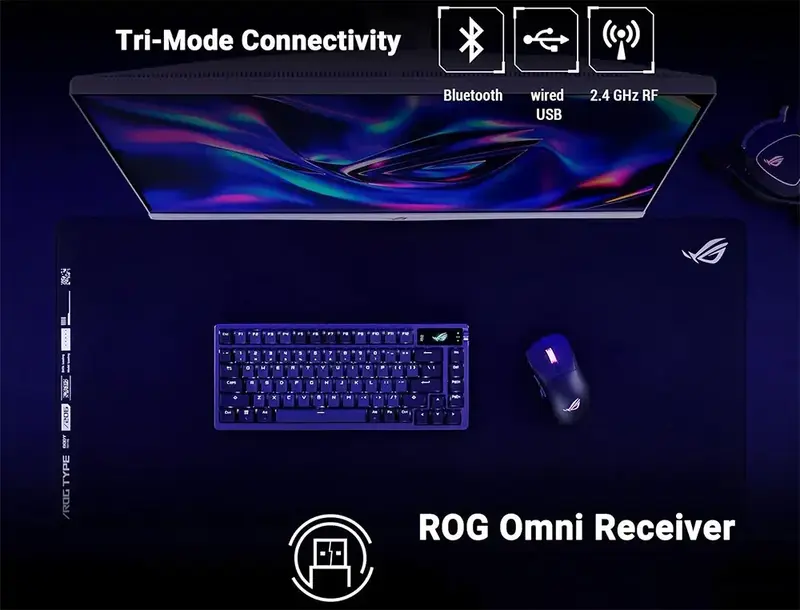 Миша ASUS ROG Keris II Origin Black - фото - №10