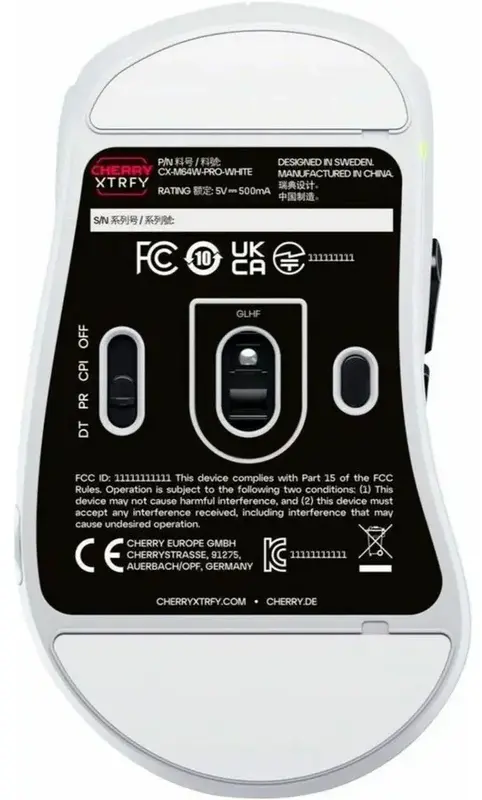 Мышь Cherry Xtrfy M64 PRO White - фото - №6