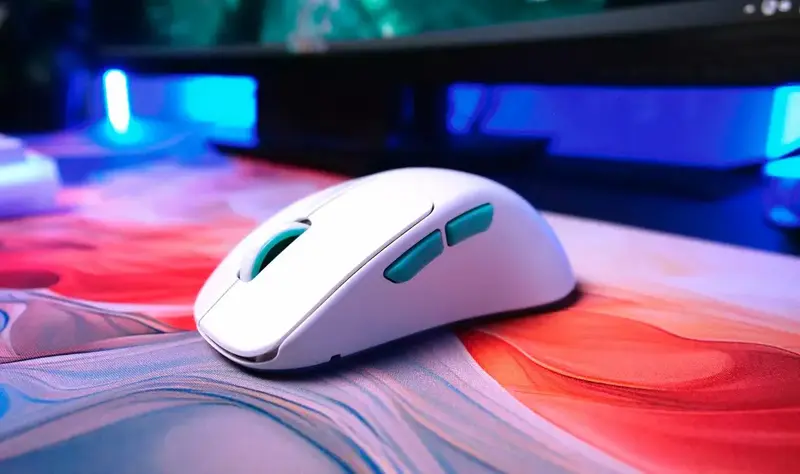 Миша Cherry Xtrfy M64 White - фото - №8