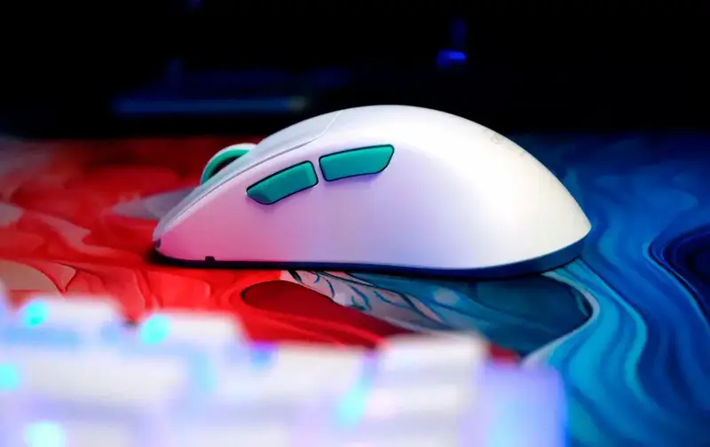 Миша Cherry Xtrfy M64 White - фото - №7