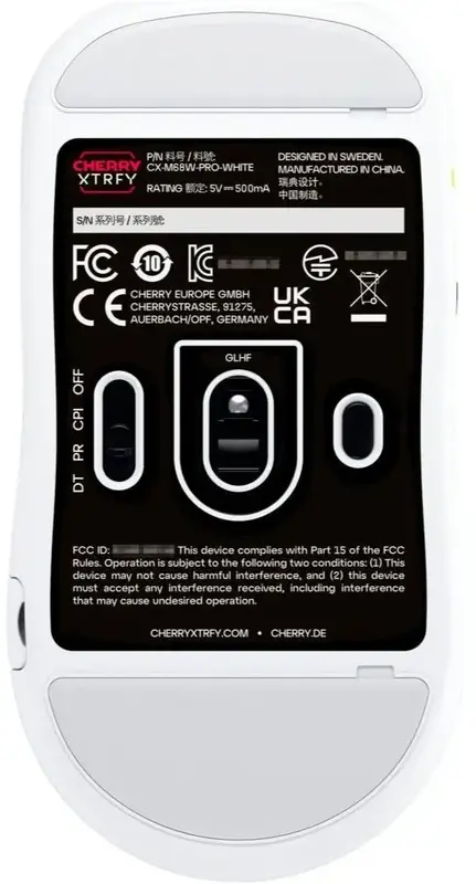 Мышь Cherry Xtrfy M68 PRO White - фото - №6