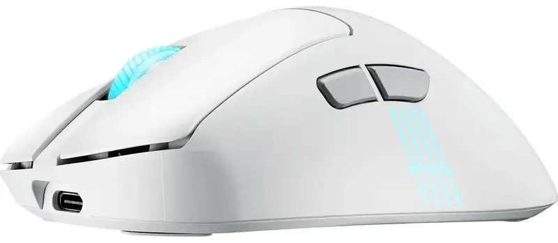 Миша ASUS ROG Keris II Origin White - фото - №4