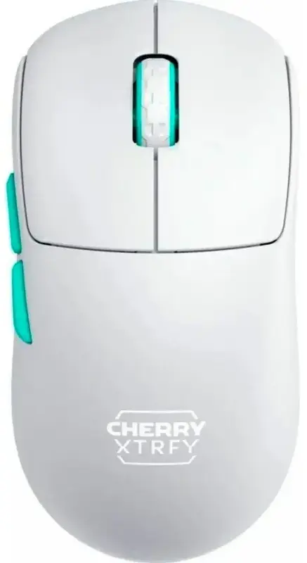 Миша Cherry Xtrfy M68 White - фото - №0