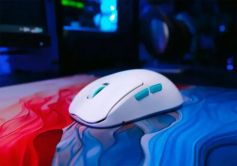 Миша Cherry Xtrfy M68 White - фото - №11