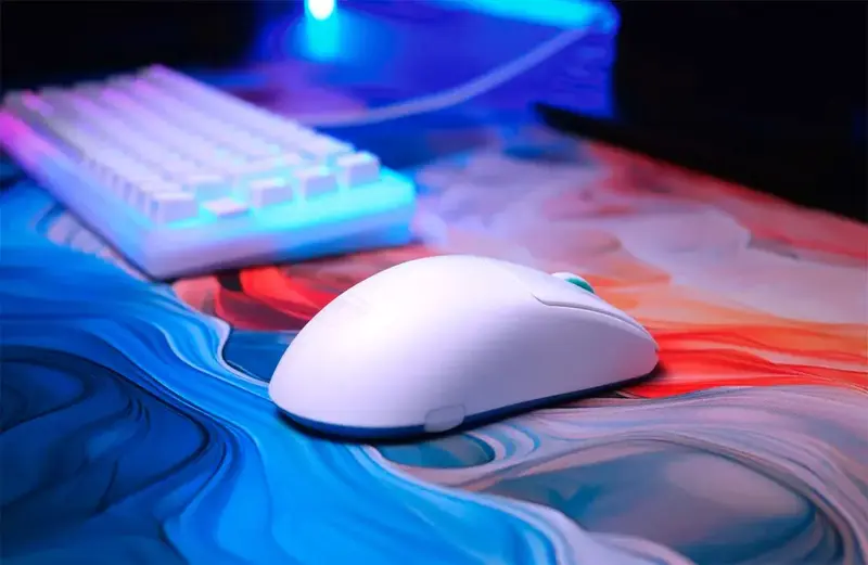 Миша Cherry Xtrfy M68 White - фото - №10