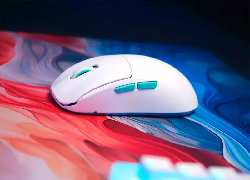 Миша Cherry Xtrfy M68 White - фото - №9