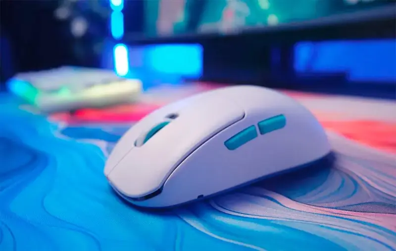 Миша Cherry Xtrfy M68 White - фото - №7