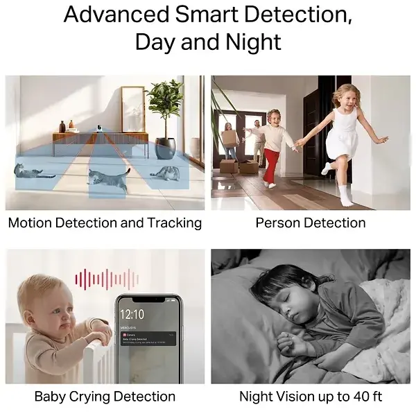 IP-Камера MERCUSYS MC210 3MP N300 microSD motion detection - фото - №6