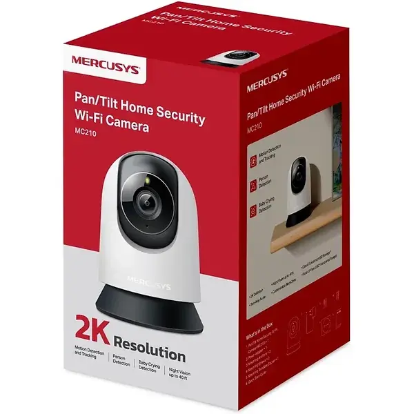 IP-Камера MERCUSYS MC210 3MP N300 microSD motion detection - фото - №8