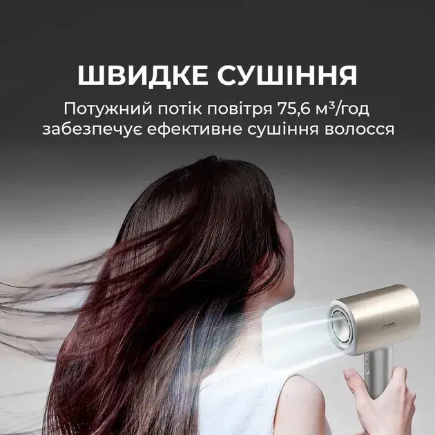 Фен CECOTEC DryGlam Nano Plasma Champagne - фото - №4