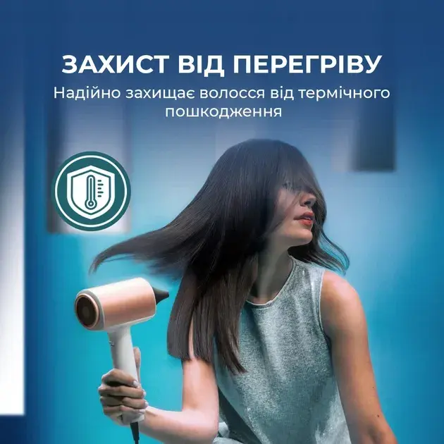 Фен CECOTEC DryGlam Nano Plasma Champagne - фото - №8