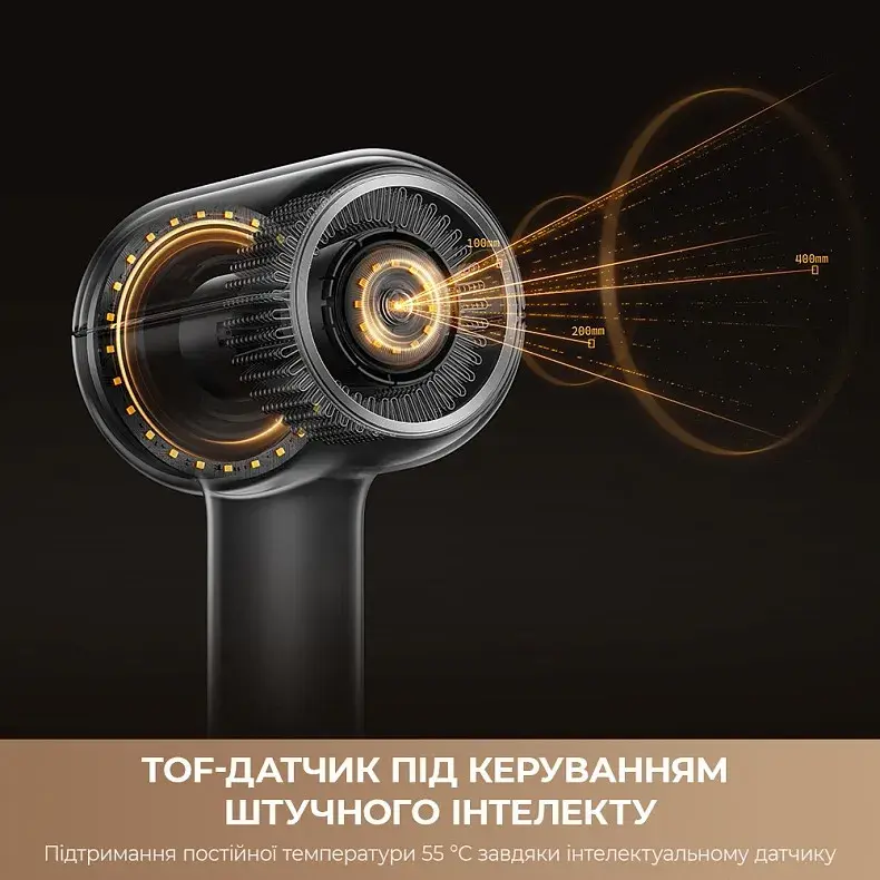 Фен Mova Shine 20 (AMSH20-GOLD) - фото - №2