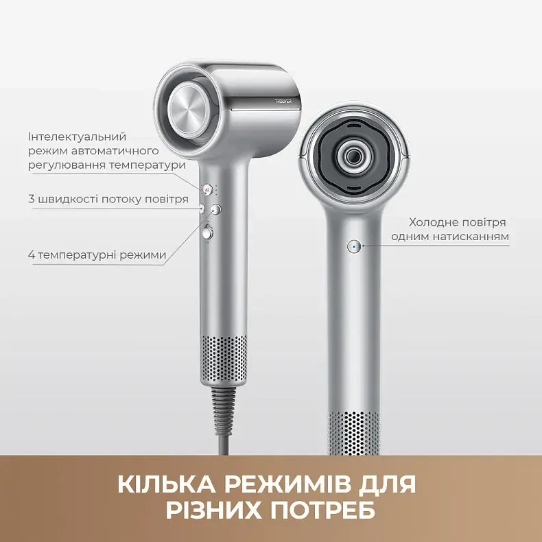Фен Mova Shine 20 (AMSH20-GOLD) - фото - №9