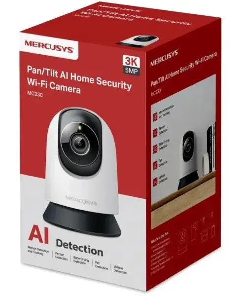 IP-Камера MERCUSYS MC230 5MP N300 microSD motion detection. AI - фото - №8