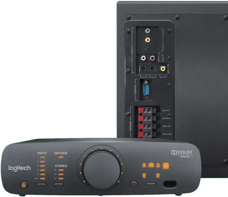 Комп'ютерна акустика Logitech Z906 Audio System 5.1 - фото - №2