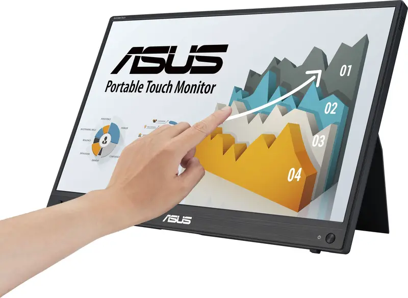 Монітор портативний Asus 15.6" ZenScreen MB16AMTR - фото - №3