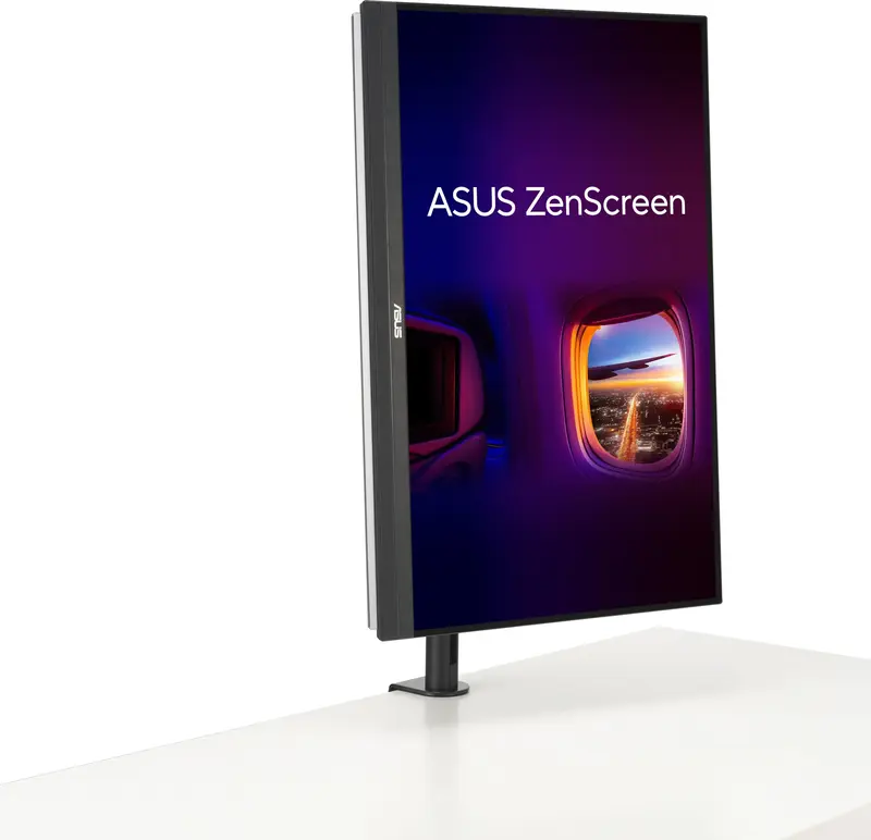 Монитор портативный Asus 27" ZenScreen MB27ACF - фото - №4