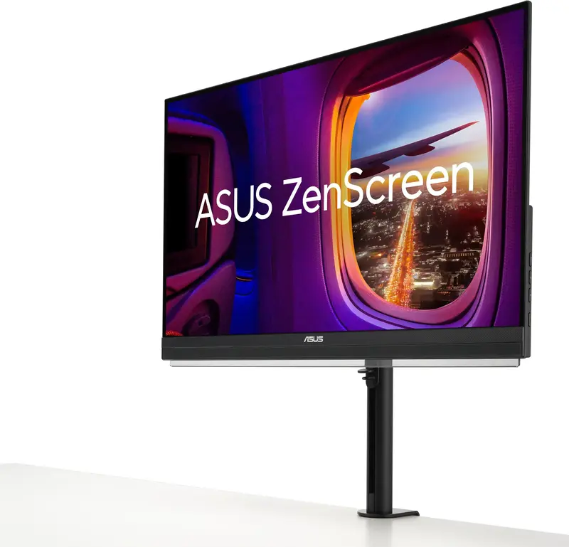 Монитор портативный Asus 27" ZenScreen MB27ACF - фото - №7