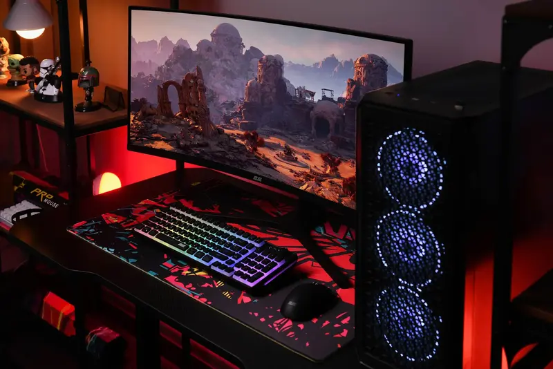Ігровий монітор 2E GAMING 34" G3424B - фото - №1