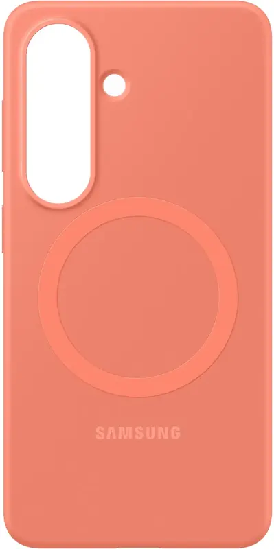 Чохол Samsung S26 Silicone Magnet Coralred (EF-ES942COEGWW) - фото - №3