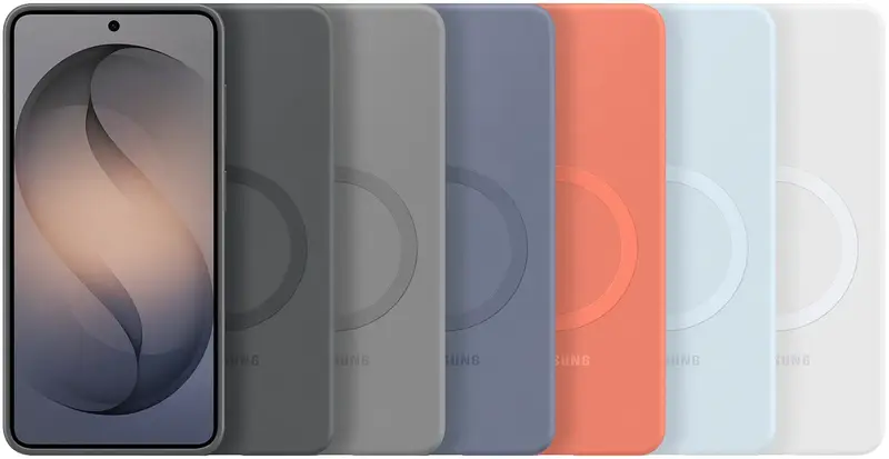 Чохол Samsung S26 Silicone Magnet Coralred (EF-ES942COEGWW) - фото - №5